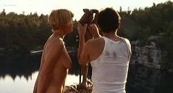 Laurie Godet nude topless and bush - Search & Destroy (1995) (8)