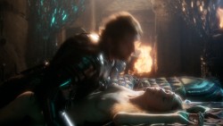 Cherie Lunghi nude topless Helen Mirren nude and Katrine Boorman nude sex - Excalibur (1981) hd1080p (6)