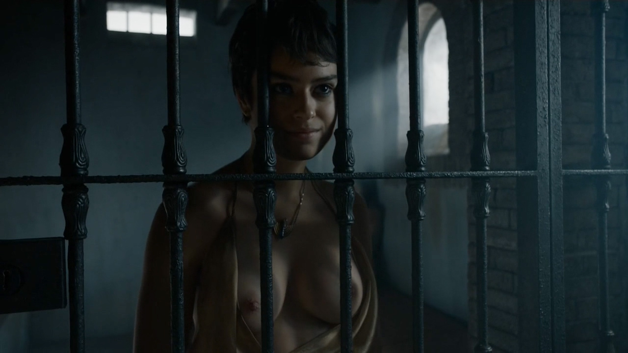 Rosabell Laurenti Sellers nude topless and Emilia Clarke nude but covered and sex in TV Show Game of Thrones (2015) s5e7 hd1080p