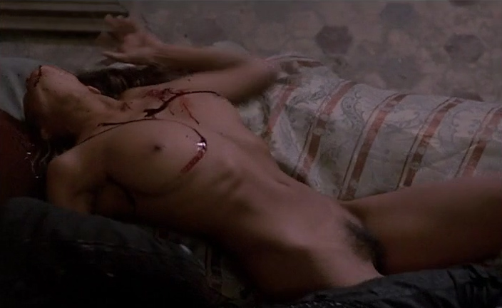 Anne Knecht nude bush and full frontal and Barbara De Rossi nude bush -Vampire in Venice (1988)