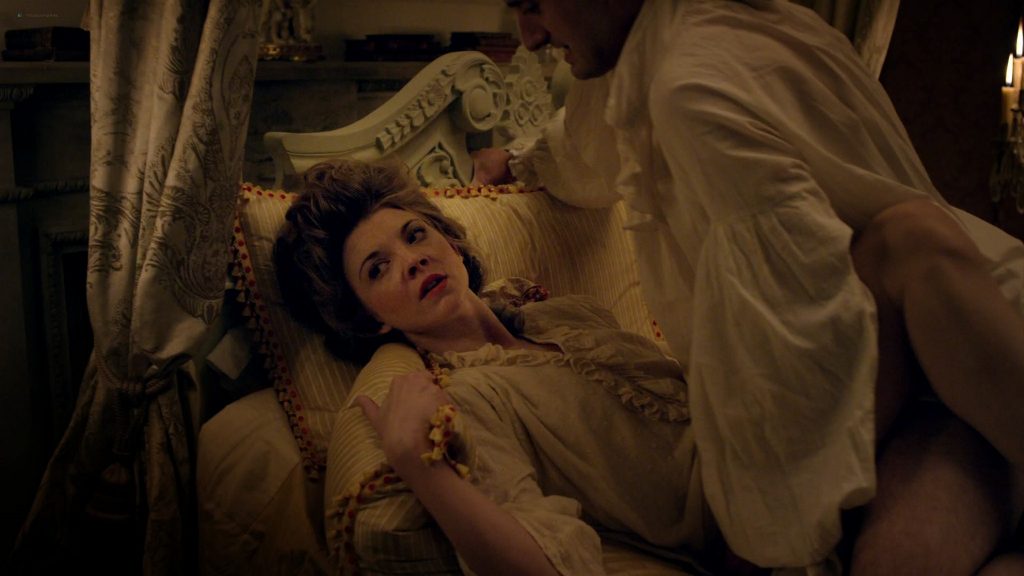 Natalie Dormer nude shy nipple and lot of sex – The Scandalous Lady W (2015) HD 1080p Web (11)