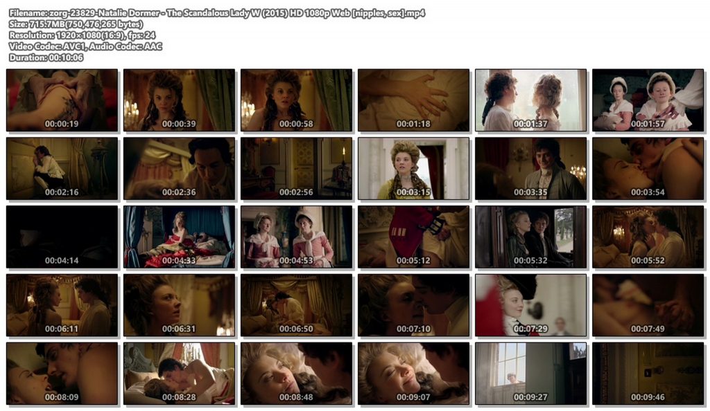 Natalie Dormer nude shy nipple and lot of sex – The Scandalous Lady W (2015) HD 1080p Web (1)