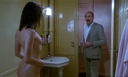 Emmanuelle Béart nude butt and Sophie Barjac nude bush - L' amour en douce (FR-1985) (14)