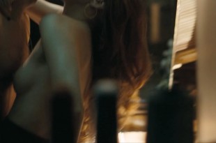 Elizabeth McLaughlin nude side boob and hot sex - Hand of God (2014) s1e2 hd720p (4)