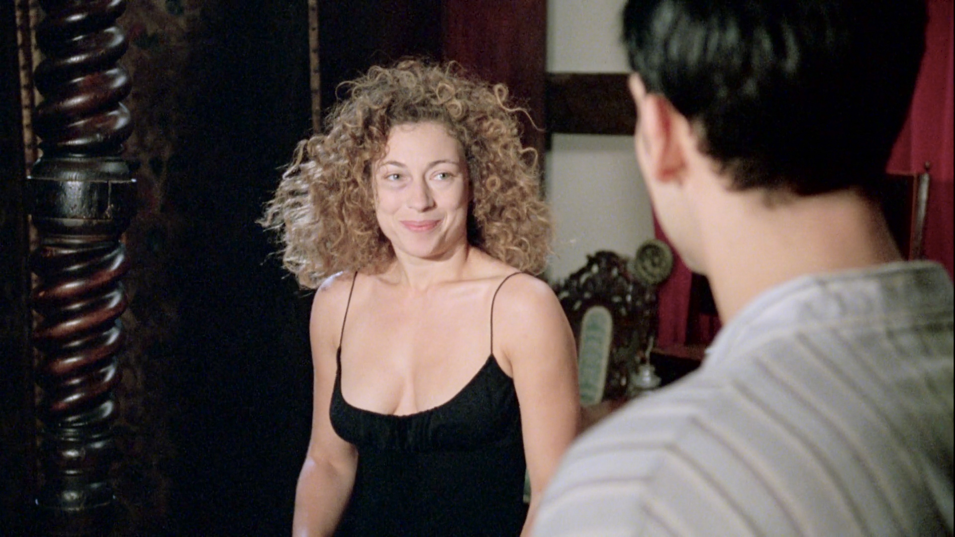 Alex Kingston nude full frontal Kate Hardie nude Croupier (1998) HD
