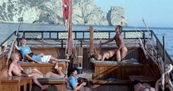 Olinka Hardiman nude sex others's nude - Sechs Schwedinnen auf Ibiza (1981) HD 1080p BluRay