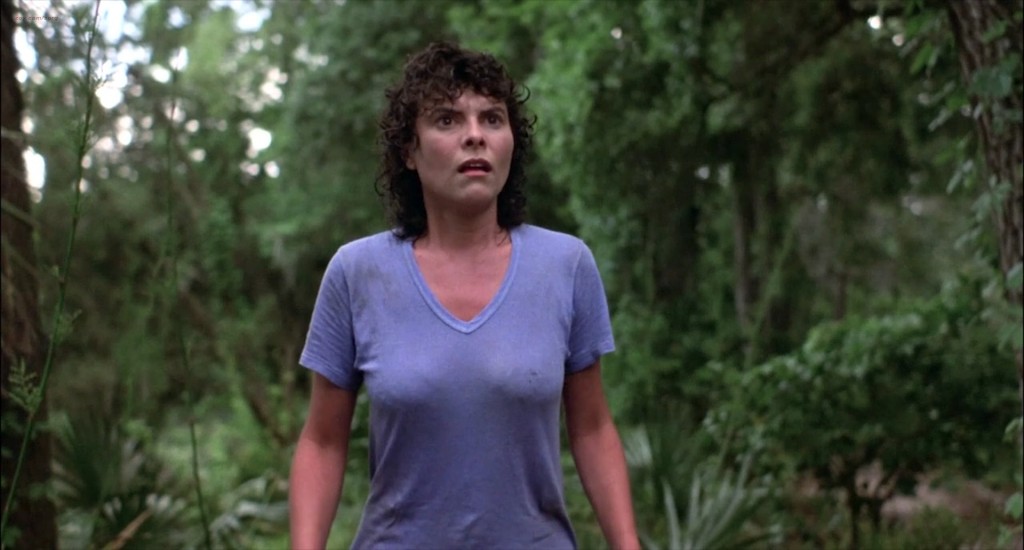 Adrienne Barbeau nude side boob - Swamp Thing (1982) HD 1080p (8)