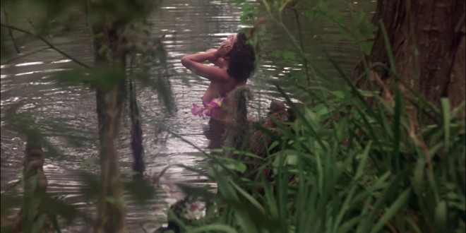 Adrienne Barbeau nude side boob - Swamp Thing (1982) HD 1080p (6)