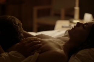 Ashley Greene nude topless riding a dude - Rogue (2016) s3e18 HD 1080p (3)