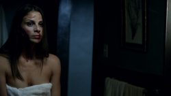 Eliza Dushku hot and bound and Ana Ayora nude topless in shower - Banshee (2016) s4e7 HD 1080p (7)