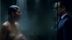 Eliza Dushku hot and bound and Ana Ayora nude topless in shower - Banshee (2016) s4e7 HD 1080p (4)