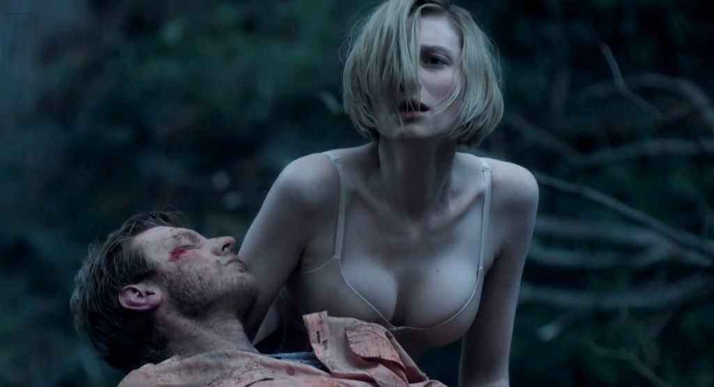 Elizabeth Debicki hot cleavage in bra some sex - The Kettering Incident (AU-2016) s1e3-4 HD 720p (9)