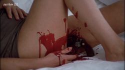 Miou-Miou nude bush, boobs and full frontal with Brigitte Fossey and Isabelle Huppert nude too - Les valseuses (FR-1974) HDTV 720p (6)