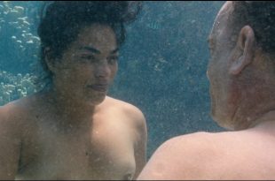 Sarita Choudhury nude topless and wet - A Hologram for the King (2016) HD 1080p (1)