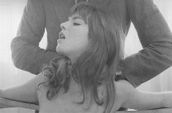 Marie-France Pisier nude but covered Prima Symphony nude - Trans-Europ-Express (1966) (5)