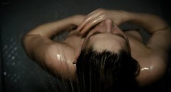 Haley Bennett nude butt and boobs in the shower - The Girl on the Train (2016) HD 1080p (1)