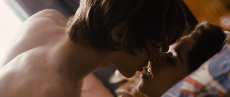 Emilia Clarke hot and sexy in brief sex scene in Spike Island (2012) HD 1080p BluRay