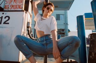 Kristen Stewart hot sexy nipple slip - The Rolling Stones - Ride 'Em On Down (4)
