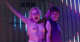 Morgan Saylor nude topless explicit blow job and India Menuez nude - White Girl (2016) HD 1080p (1)