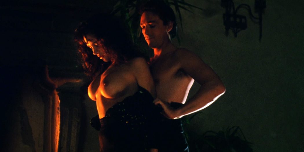Sherilyn Fenn nude topless and sex Charlie Spradling nude busty - Meridian (1990) hd 1080P BluRay (2)