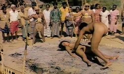 Janet Agren nude Paola Senatore nude bush Me Me Lai nude full frontal - Eaten Alive (IT-1980) (17)
