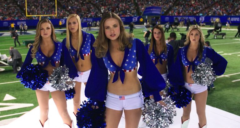 Makenzie Leigh hot and sexy cleavage – Billy Lynn’s Long Halftime Walk (2016) HD 1080p WebDl