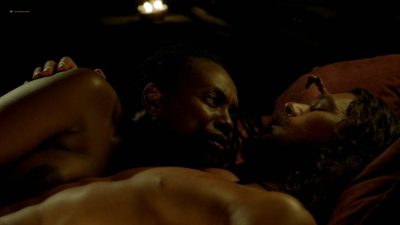 Zethu Dlomo nude butt and boobs - Black Sails (2017) s4e1 HD 720p (1)