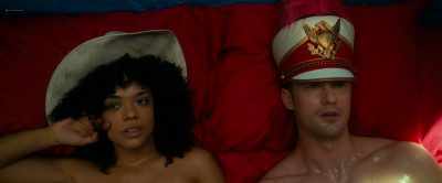 Tessa Thompson hot Stephanie Sigman sexy other's nude- War on Everyone (2016) HD 1080p (6)