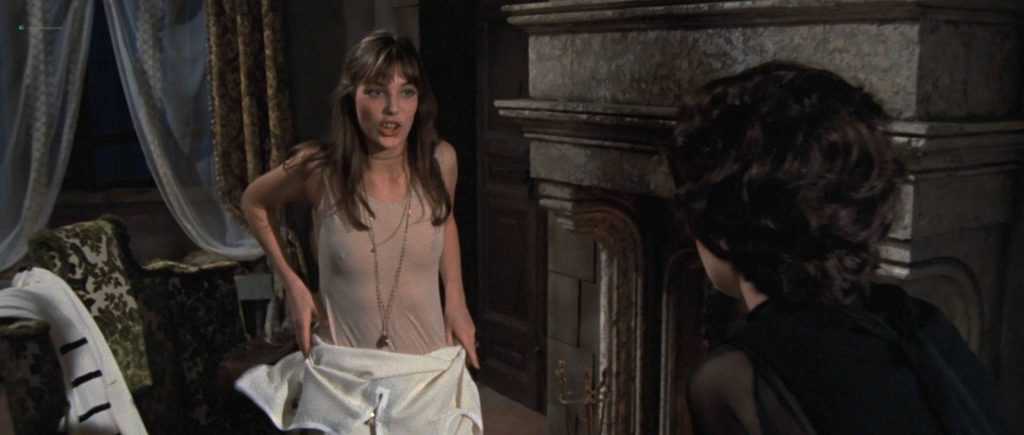 Jane Birkin hot see through and Doris Kunstmann nude topless and sex - Seven Dead in the Cat's Eye (IT-1973) HD 1080p (3)