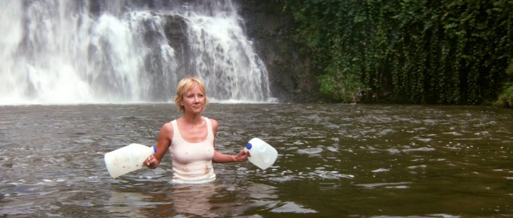 Anne Heche hot, wet bikini and c-true Jacqueline Obradors hot - Six Days Seven Nights (1998) HD1080p WEB (9)