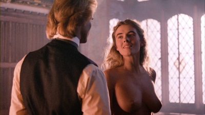 Elizabeth Hurley nude topless Bridget Fonda, Valérie Allain and other's nude bush - Aria (1987) HD 1080p BluRay (19)
