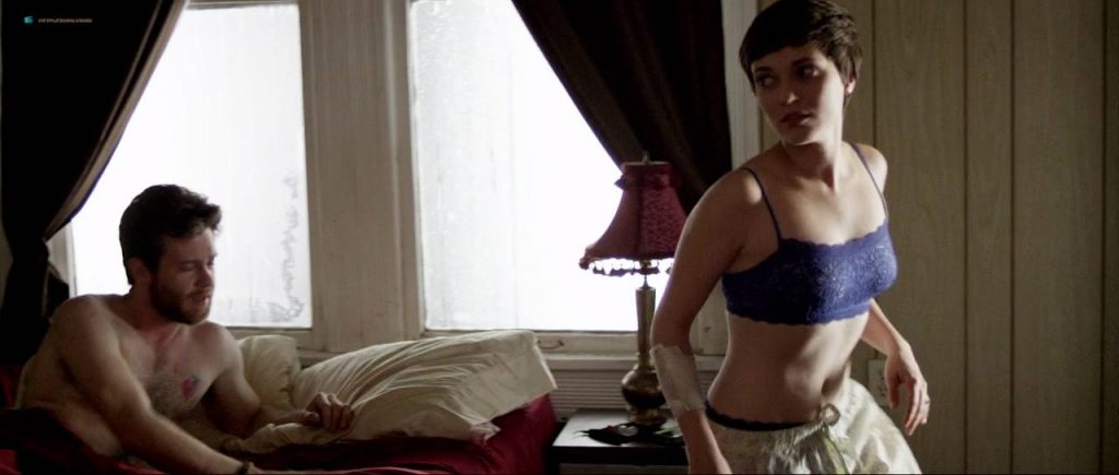 Kat Steffens nude topless and sex - The Shadow People (2016) HD 720p (6)