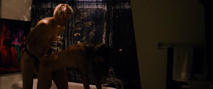 Natalie Krill nude bush Erika Linder nude lesbian sex - Below Her Mouth (2016) (11)