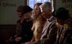 Ashley Judd nude topless and bush and Mira Sorvino nude - Norma Jean & Marilyn (1996) (9)