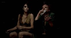 Eva Longoria hot nip slip - Holy Motors (FR-2012) HD 720p BluRay (2)
