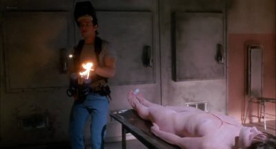 Samantha Phillips nude bush and sex - Phantasm II (1988) HD 1080p Web (9)
