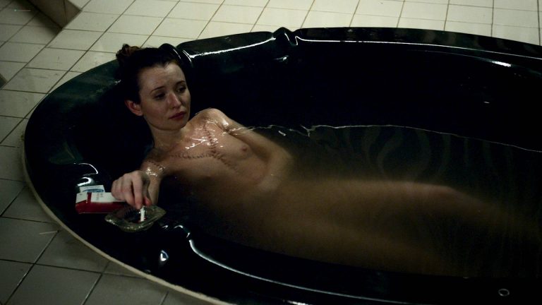 Emily Browning nude topless and wet – American Gods (2017) s1e5 HD 1080p web