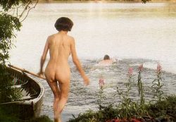 Joanna Shimkus nude topless Harriet Harper and Honor Blackman nude too - The Virgin and the Gypsy (UK-1970) (6)