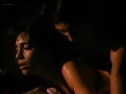 Julie Carmen nude topless and sex - Kiss Me a Killer (1991) (3)