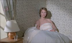 Sabine Haudepin nude topless and Charlotte Rampling nude butt - Max mon amour (1986) HD 720p (16)