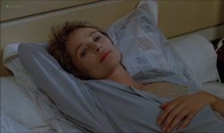 Sabine Haudepin nude topless and Charlotte Rampling nude butt - Max mon amour (1986) HD 720p (14)
