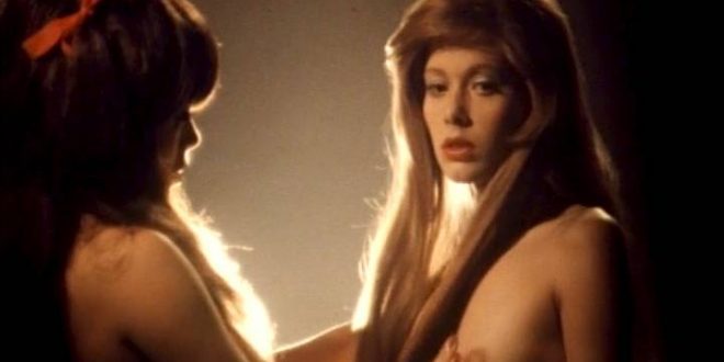 Sylvia Kristel nude bush and boobs - Naakt over de schutting (NL-1973) VHS (12)