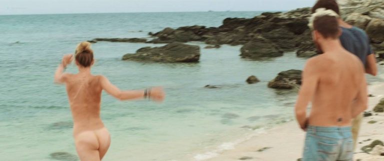 Astrea Campbell-Cobb nude butt Elly Han nude skinny dipping – Till We Meet Again (2016) HD 720p