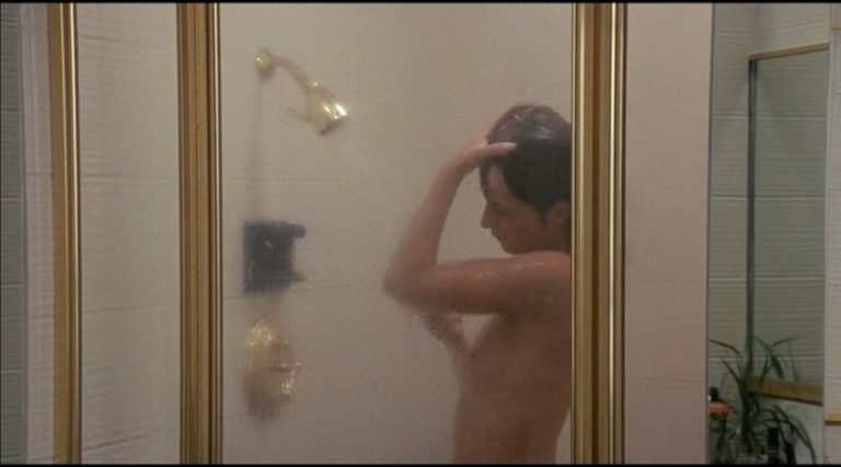 Nastassja Kinski nude topless in the shower – Unfaithfully Yours( 1984)