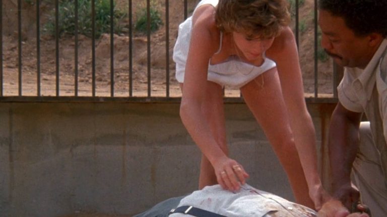 Kristy McNichol sexy in Movie White Dog