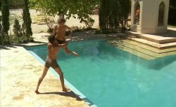 Romy Schneider nude boobs and wet Jane Birkin hot bikini - La Piscine (FR-1969) HDTV (10)