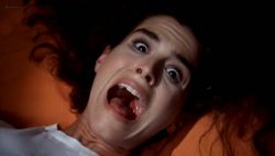 Teri Weigel nude topless Vickie Benson, Betsy Russell and other's hot and sexy - Cheerleader Camp (1988) (2)