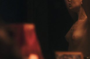 Yaiza Figueroa nude butt and boob in one sex scene - Anti Matter (2016) HD 1080p (4)