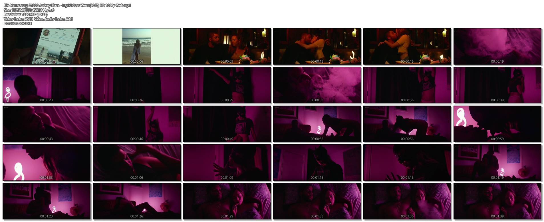 Aubrey Plaza Hot Sexy And Some Sex Ingrid Goes West 2017 Hd 1080p Web