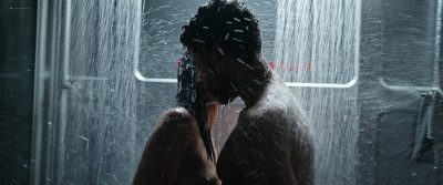 Callie Hernandez nude brief topless in shower - Alien Covenant (2017) HD 1080p BluRay (8)